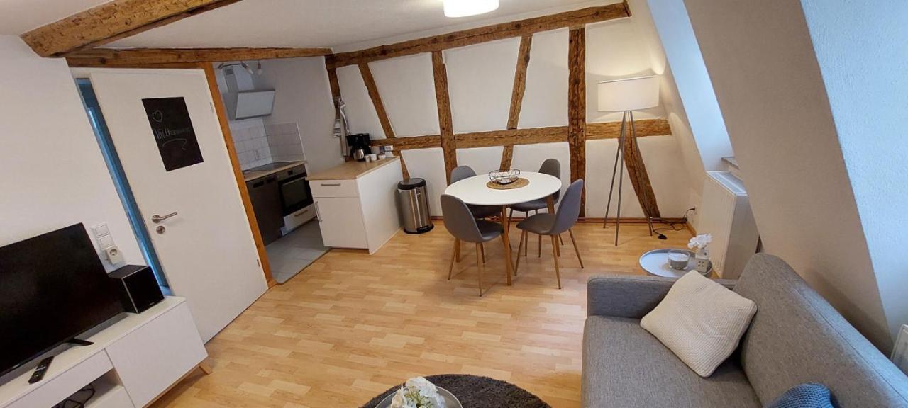 Zentrale Altbauwohnung Mit Flair Schwaebisch Hall Ngoại thất bức ảnh